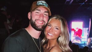 Skylar Thompson With His Wife-To-Be